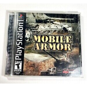 Mobile Armor Sony PlayStation 1 PS1 2002 Complete with Manual Tested